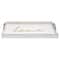 Elegant Designs&#x2122; 15.5&#x22; White Wash Home Serving Tray with Handles